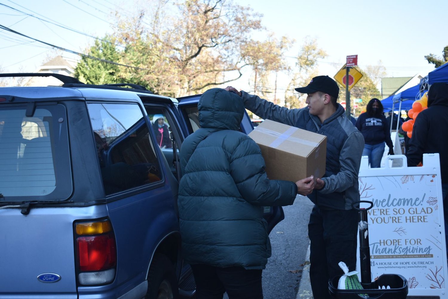 Bethlehem Assembly of God gave Thanksgiving meals to local families.